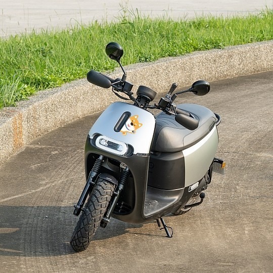 野財財⭐ 柴犬貼紙 防水防曬撕不破貼紙｜比耐曬材質更好｜機車貼 汽車貼 GOGORO 前側板 行李箱 安全帽 可愛柴犬貼-細節圖8