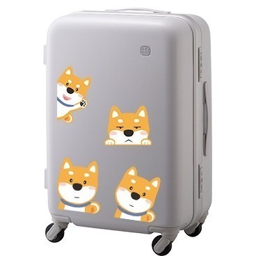 野財財⭐ 柴犬貼紙 防水防曬撕不破貼紙｜比耐曬材質更好｜機車貼 汽車貼 GOGORO 前側板 行李箱 安全帽 可愛柴犬貼-細節圖11