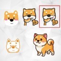 野財財⭐ 柴犬貼紙 防水防曬撕不破貼紙｜比耐曬材質更好｜機車貼 汽車貼 GOGORO 前側板 行李箱 安全帽 可愛柴犬貼-規格圖11