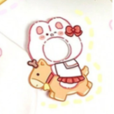 野財財⭐棒棒糖動物插卡紙（10張）聖誕禮物 婚禮小物 生日禮 小朋友禮物 棒棒糖卡 幼稚園 小學 兒童節禮物 結緣品-規格圖8