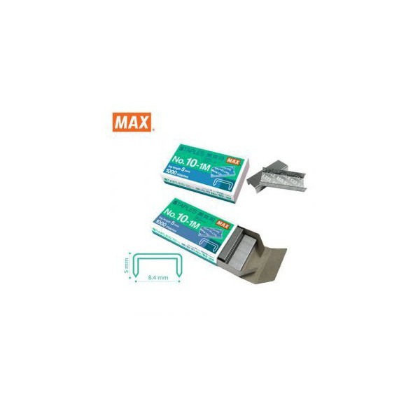 野財財⭐ MAX 美克司釘書針 SDI手牌 釘書針（兩盒/入）適用各款式釘書機 10號訂書針 一般訂書針 釘書機用針-細節圖5