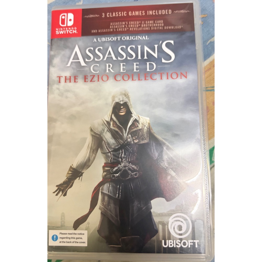 刺客教條：埃齊歐合輯（支援中文）Switch遊戲片-規格圖1