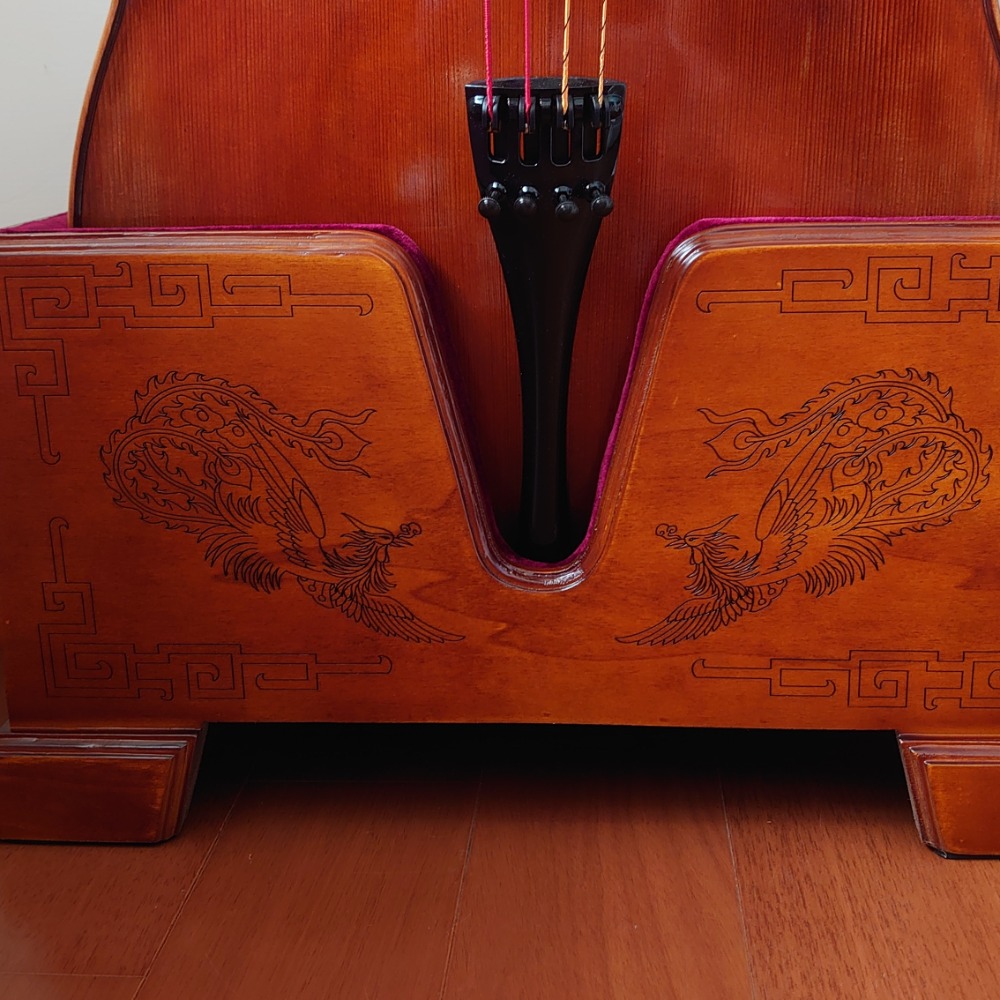 大提琴實木架底座-細節圖2