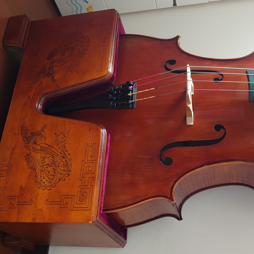 大提琴實木架底座-細節圖3