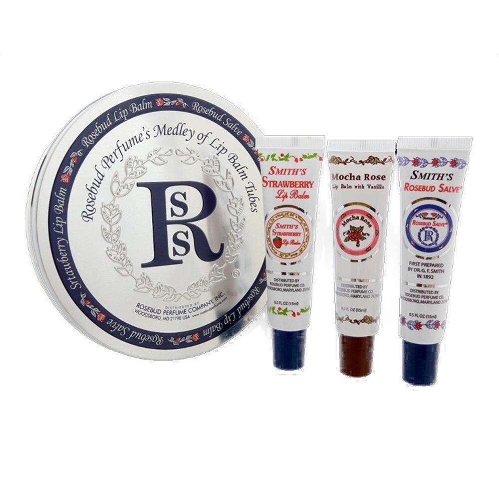 全新效期 美國原裝玫瑰花蕾膏護唇膏(軟管/鐵罐/禮盒)-細節圖6