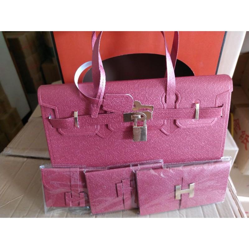 【玉華香舖】台製 紙紮 柏金包  手提包 紙紮 紙衣 手提袋 往生用品 包包 鞋子 女包 女皮包 女鞋-細節圖3