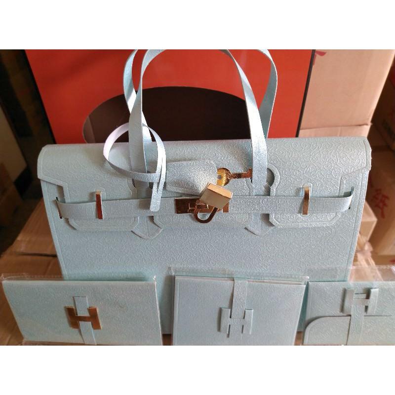 【玉華香舖】台製 紙紮 柏金包  手提包 紙紮 紙衣 手提袋 往生用品 包包 鞋子 女包 女皮包 女鞋-細節圖4
