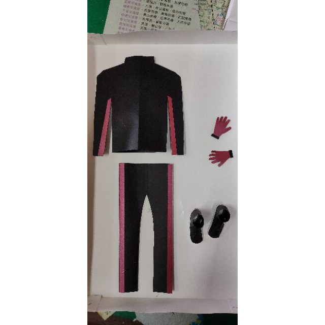 【玉華香舖】 重機服裝 紙紮 往生用品 重機服 祭拜 清明 祭祖 紙衣 紙紮衣 重機-細節圖2