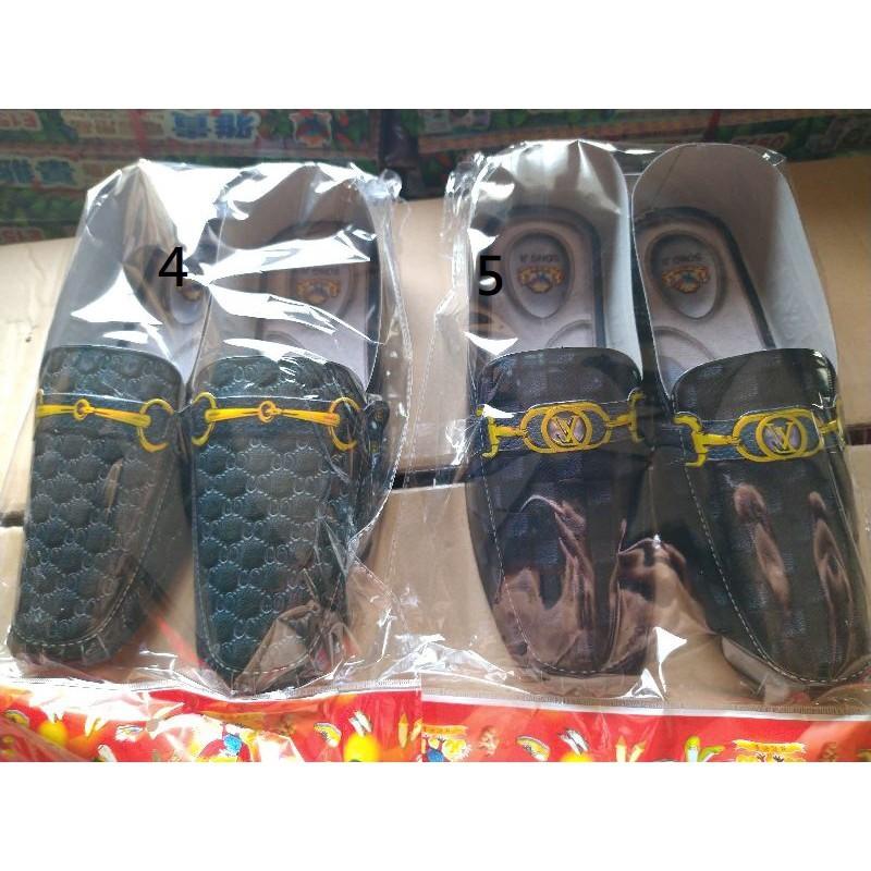 玉華香舖 紙紮 B101 男皮鞋/紙紮/紙衣/紙扎/往生用品/皮鞋/運動鞋/清明/祭祖 /鞋帶 鞋子-細節圖2