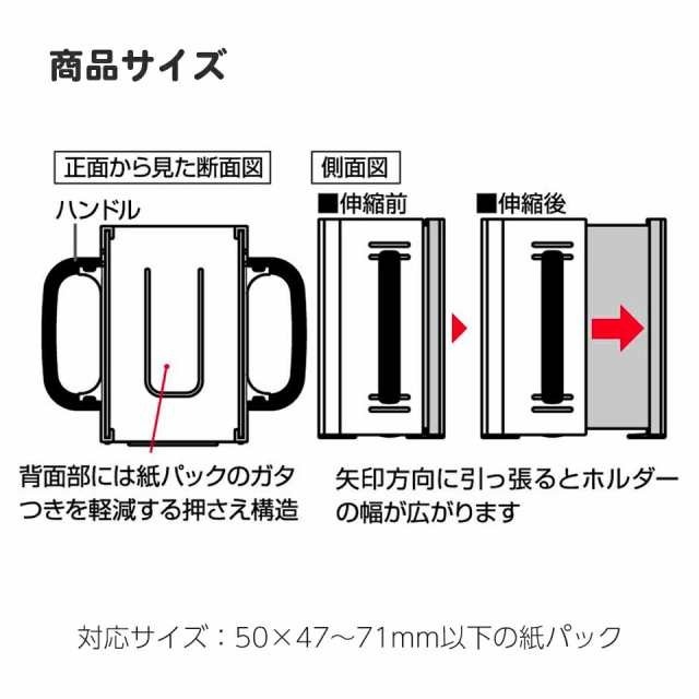 日趣館 - Skater 鋁箔包輔助杯架 飲料杯架 輔助杯 日本代購 DHP2-細節圖4