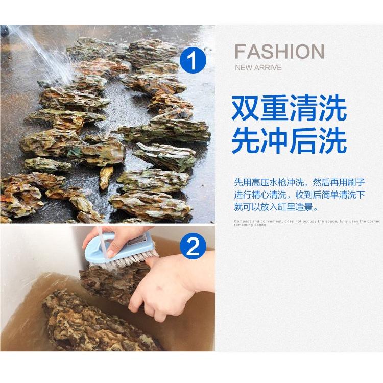 水族區-各式水族活餌零件設備-精品松皮石-水族造景石-盆景石-松皮石-缸造景-園林假山造景-3-19CM賣場-細節圖7