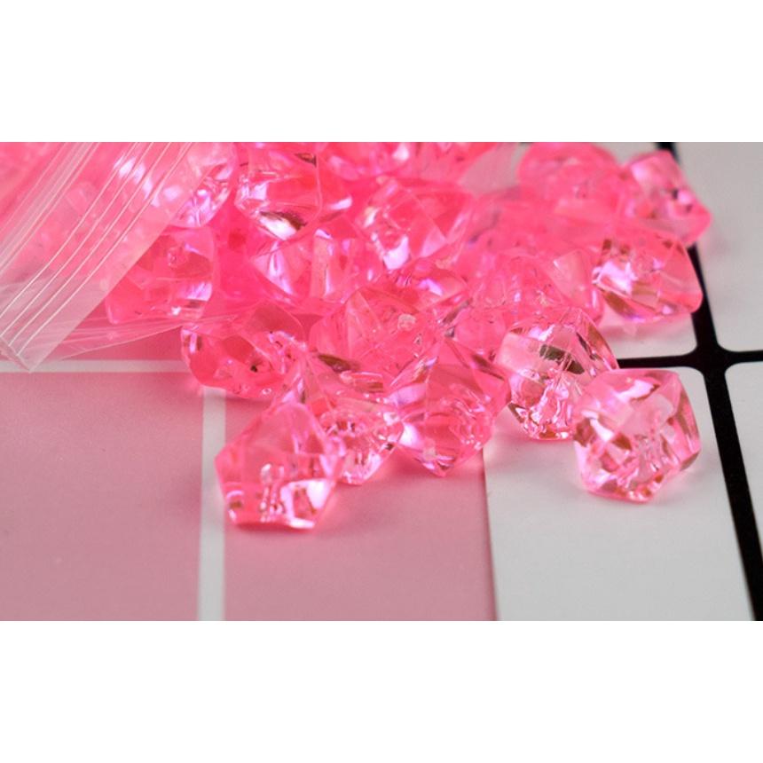 水族區-各式水族活餌零件設備-水族魚缸裝飾-魚缸底沙-仿真大小冰塊-彩色水晶石-水培魚缸裝飾-亞克力彩色石頭-細節圖4