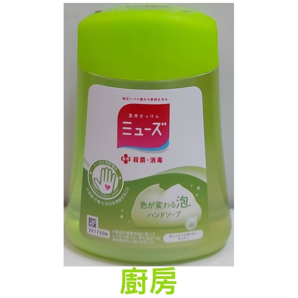 給皂機專用補充瓶-廚房(淺綠)