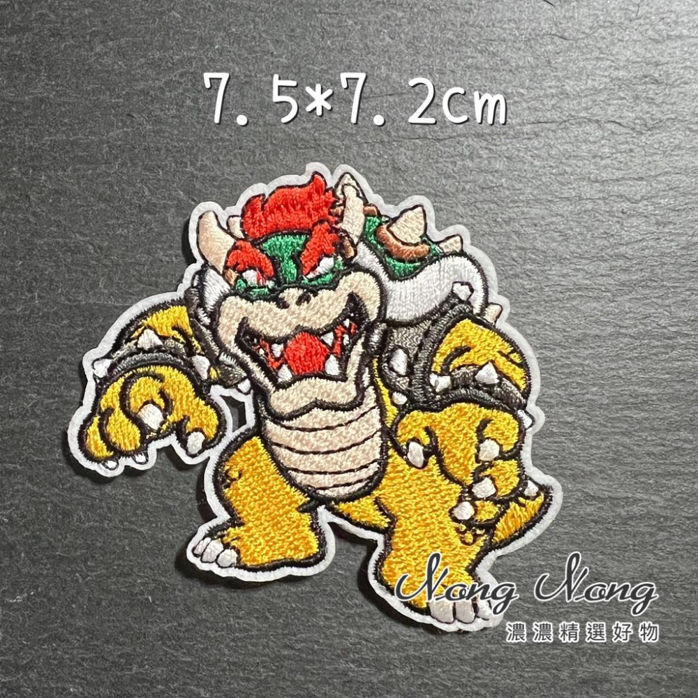 現貨-刺繡貼布 瑪麗歐怪物 庫巴 芬克鼠 rat fink 爆龍 一拳超人 富士山 愛心手勢 屁股 補破洞 鞋帽衣服配飾-細節圖2