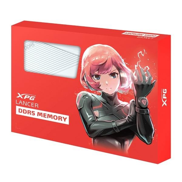 ADATA 威剛 XPG Lancer DDR5 5600 32G(16GBx2)(白) CL36桌上型超頻記憶體-細節圖3