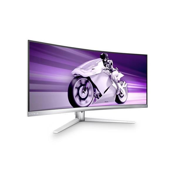 PHILIPS 飛利浦 34型 QLED 曲面電競螢幕顯示器(白) 34M2C8600-細節圖3