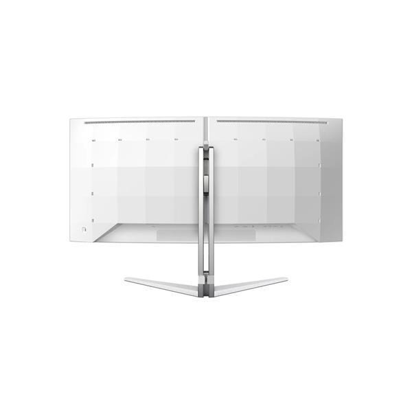 PHILIPS 飛利浦 34型 QLED 曲面電競螢幕顯示器(白) 34M2C8600-細節圖4