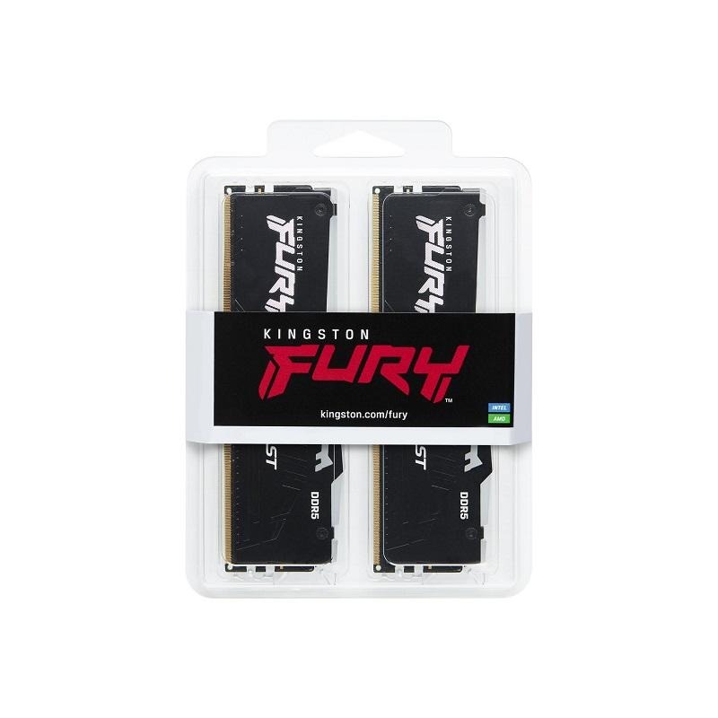 金士頓FURY Beast RGB DDR5 6000 64GB(32Gx2)記憶體KF560C36BBEAK2-64-細節圖3