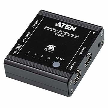 ATEN 3Port 4K HDMI切換器 (VS381B)