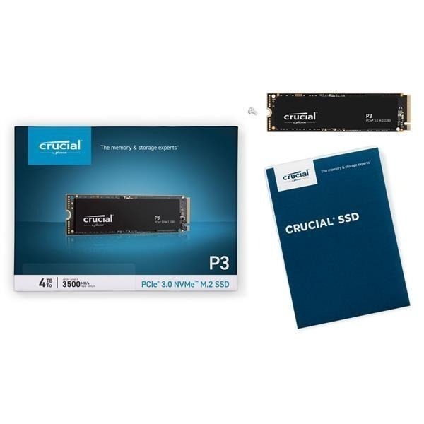 Micron 美光 Crucial P3 4000GB (4TB) SSD 固態硬碟 CT4000P3SSD8-細節圖4