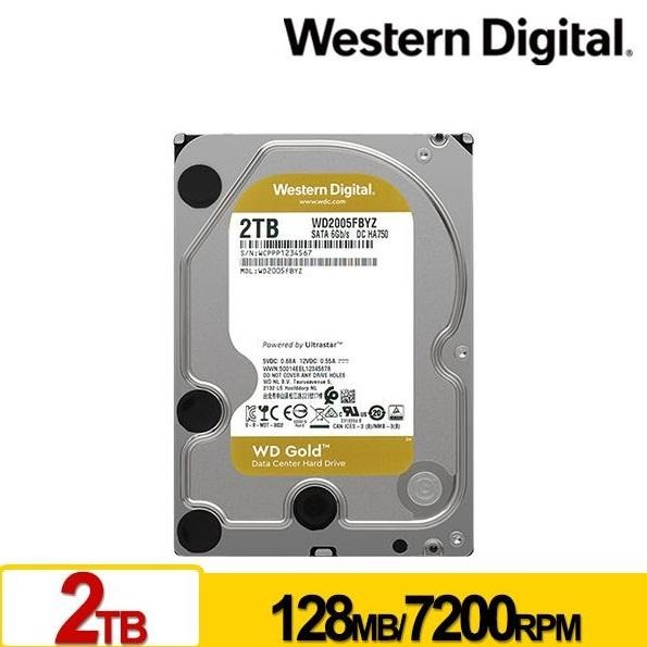 WD 金標 2TB 3.5吋 SATA 企業級硬碟 WD2005FBYZ-細節圖2