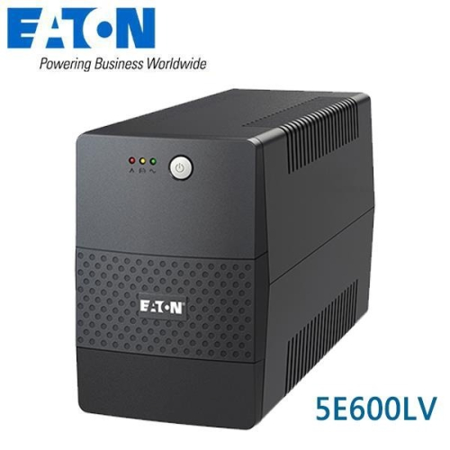 飛瑞 Eaton 600VA/360W UPS 在線互動式不斷電系統 (5E600LV)