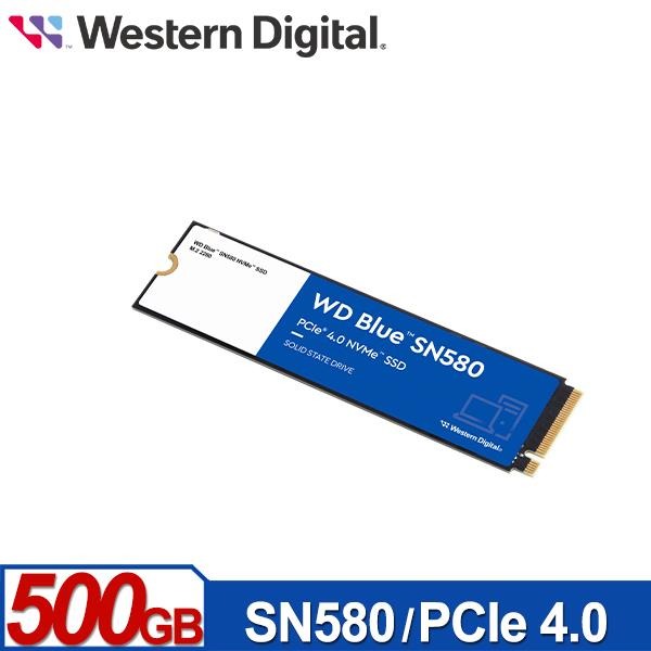 WD 藍標 SN580 500GB NVMe M.2 PCIe 4.0 SSD 固態硬碟 WDS500G3B0E-細節圖3