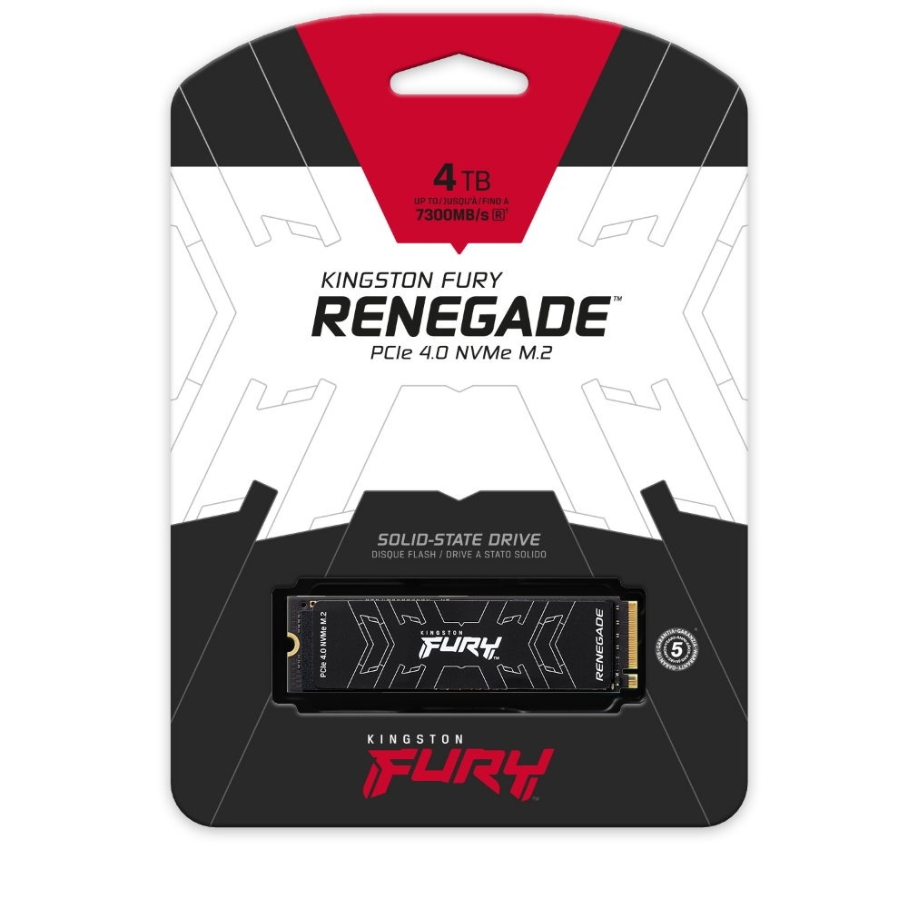 Kingston 金士頓 FURY Renegade SFYRD/4000G PCIe 4.0 NVMe M.2 SSD-細節圖3