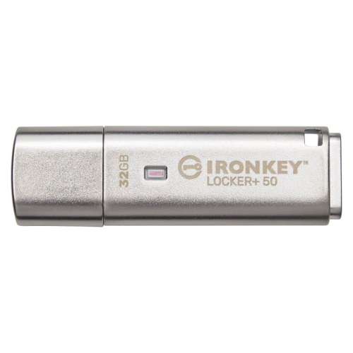 Kingston 金士頓 IronKey Locker+ 50 32G 硬體型加密隨身碟 IKLP50/32GB