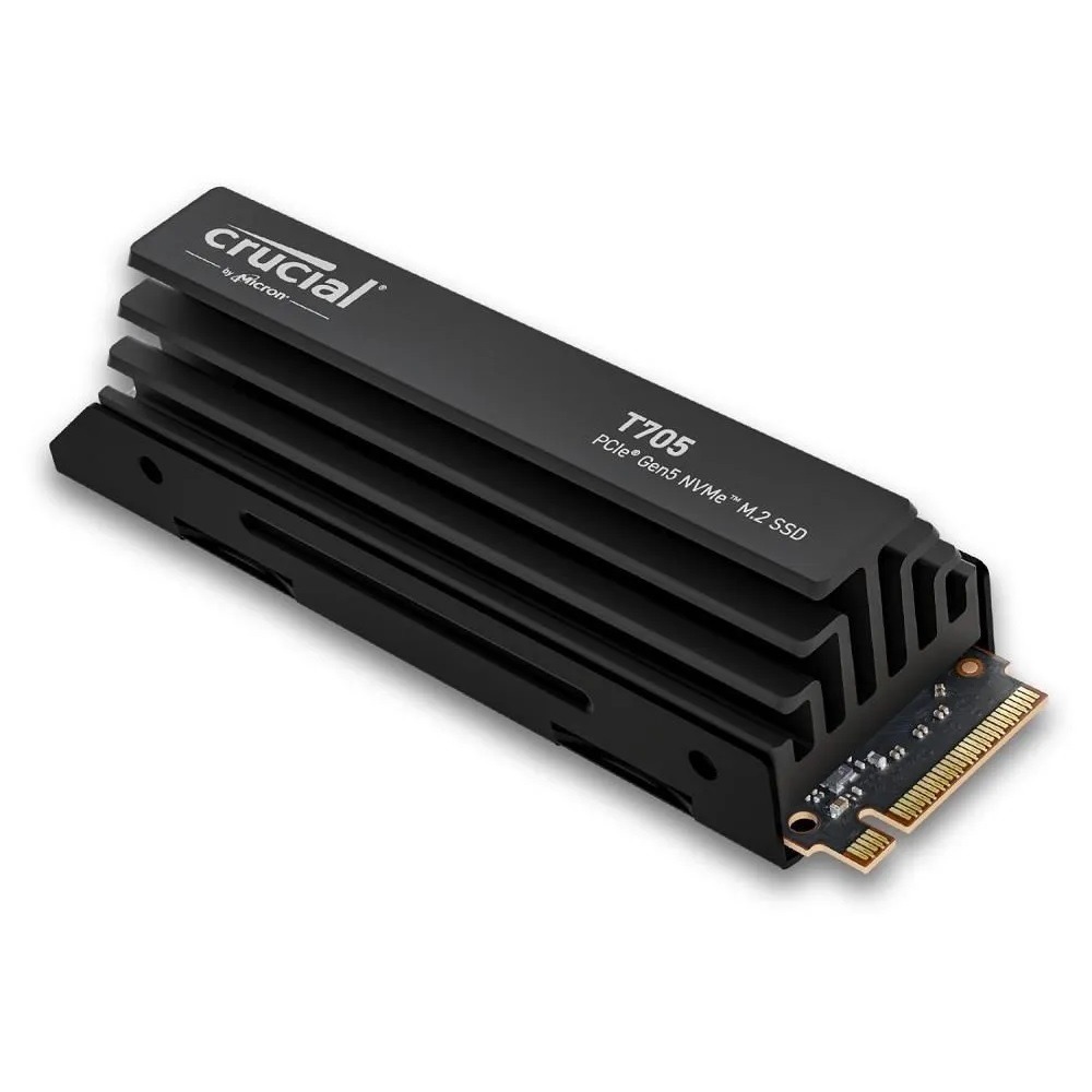 Micron 美光 Crucial T705 1TB Gen5 SSD 固態硬碟(含散熱器)CT1000T705SSD5-細節圖2