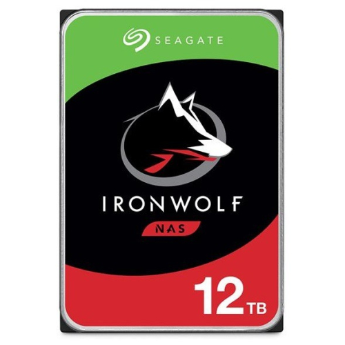 Seagate 希捷 那嘶狼 IronWolf 12TB 3.5吋 NAS專用 氦氣硬碟 (ST12000VN0008)