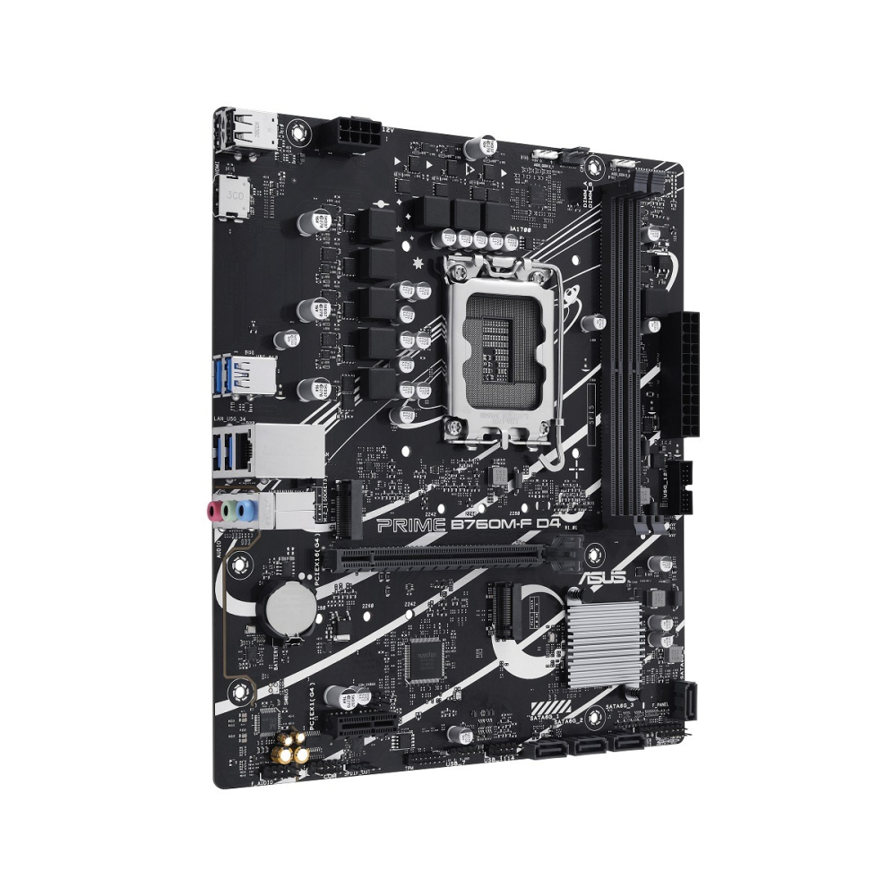 華碩 ASUS PRIME B760M-F D4-CSM Intel主機板-細節圖2