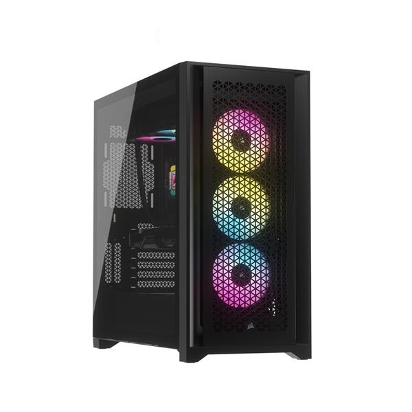 海盜船 CORSAIR iCUE 5000D RGB AIRFLOW 機殼(黑) CC-9011242-WW-細節圖2