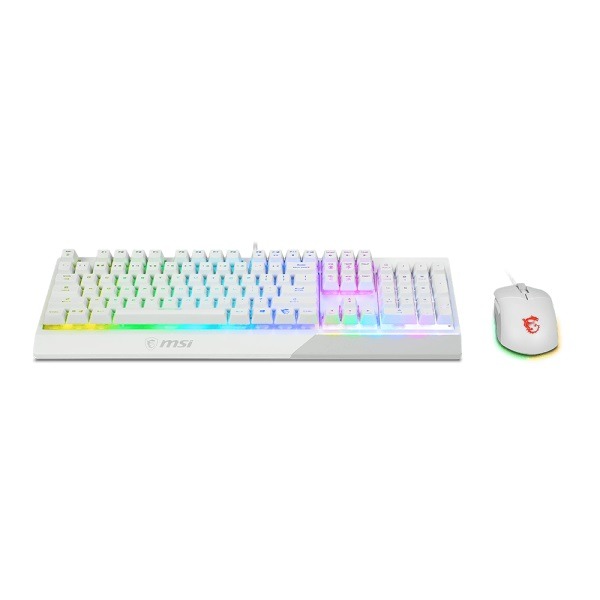 MSI 微星 VIGOR GK30 Combo WHITE 電競鍵盤滑鼠組(白色)-細節圖4