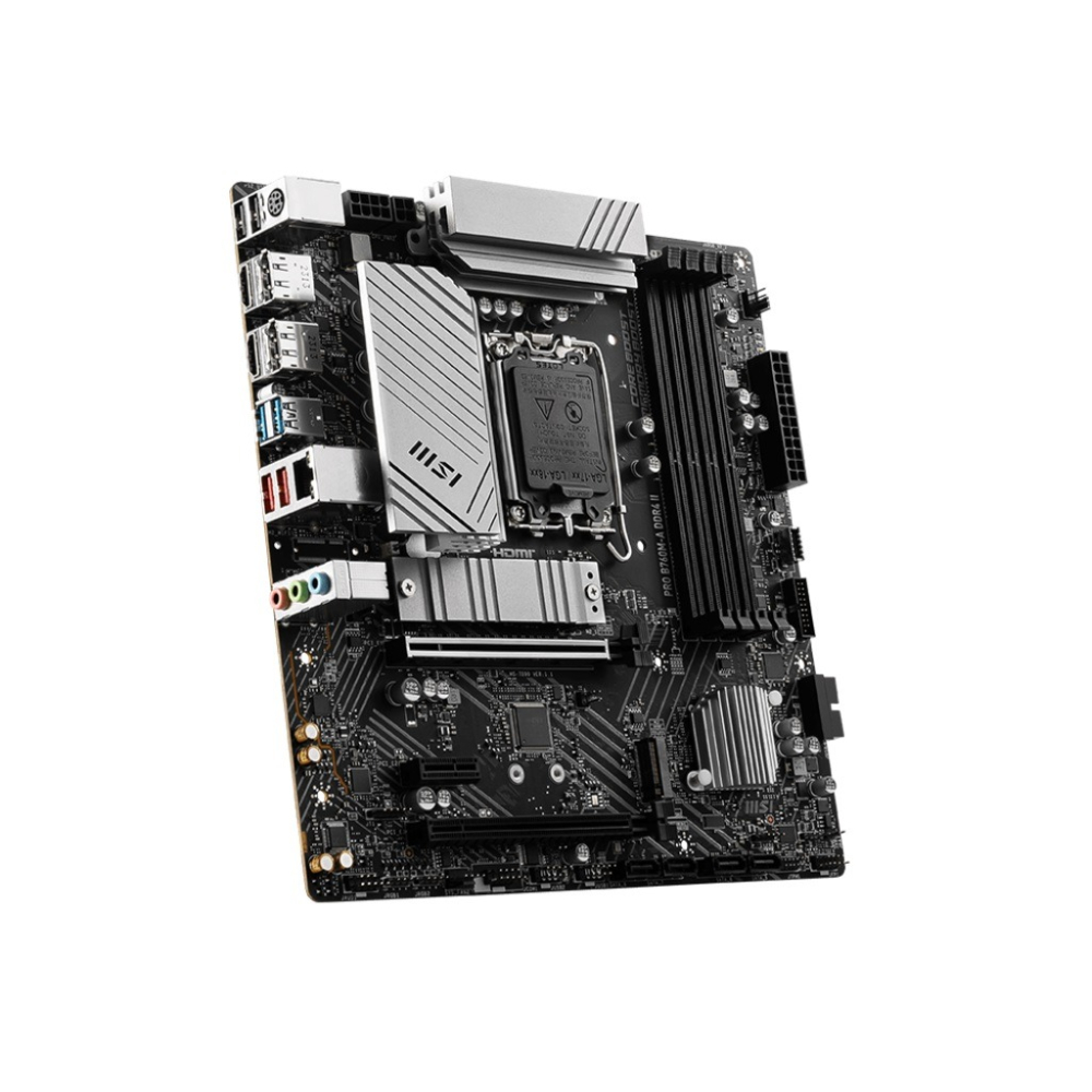 微星 MSI PRO B760M-A DDR4 II INTEL主機板-細節圖4