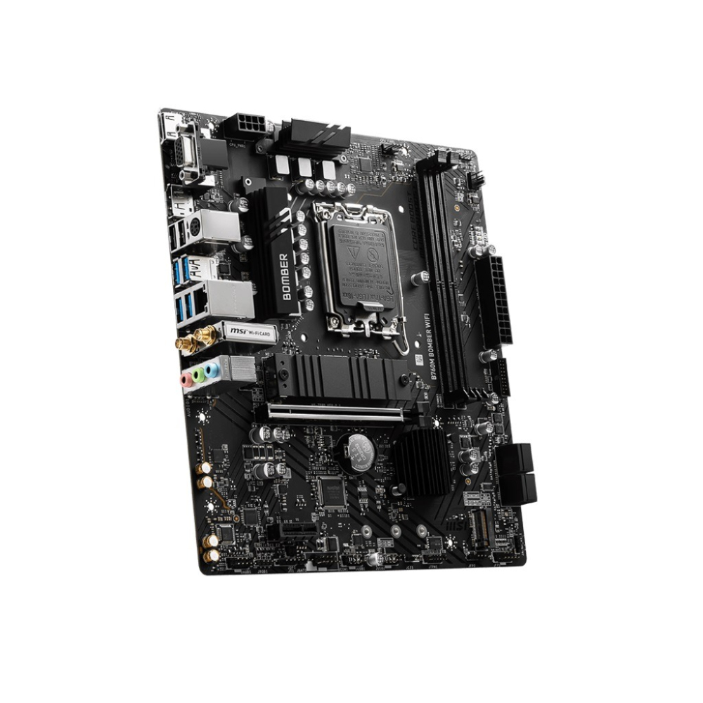 微星 MSI B760M BOMBER WIFI INTEL主機板-細節圖4