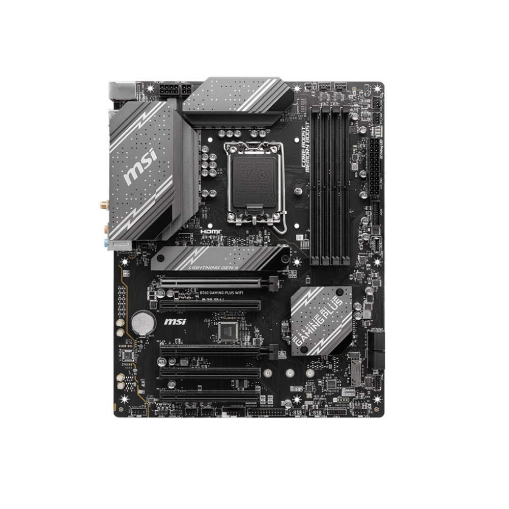 微星 MSI B760 GAMING PLUS WIFI INTEL主機板-細節圖2