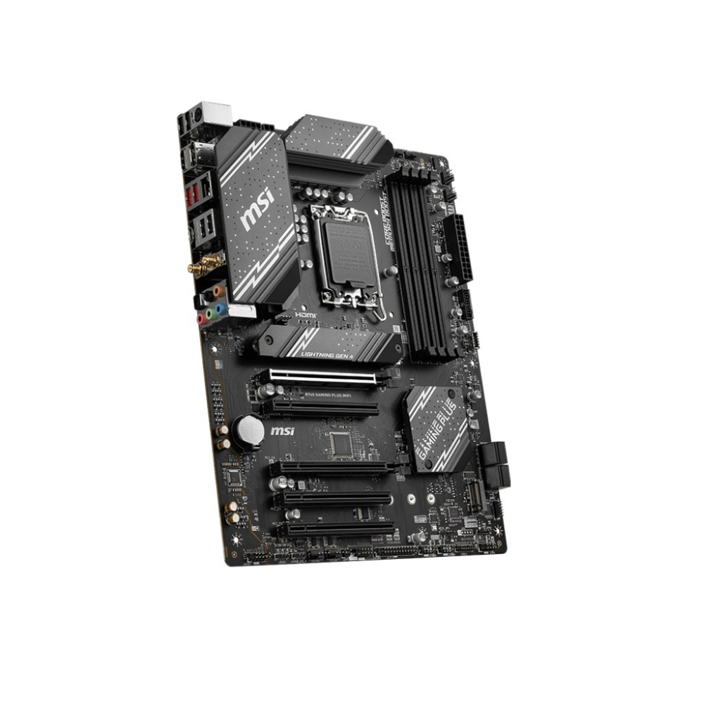 微星 MSI B760 GAMING PLUS WIFI INTEL主機板-細節圖4