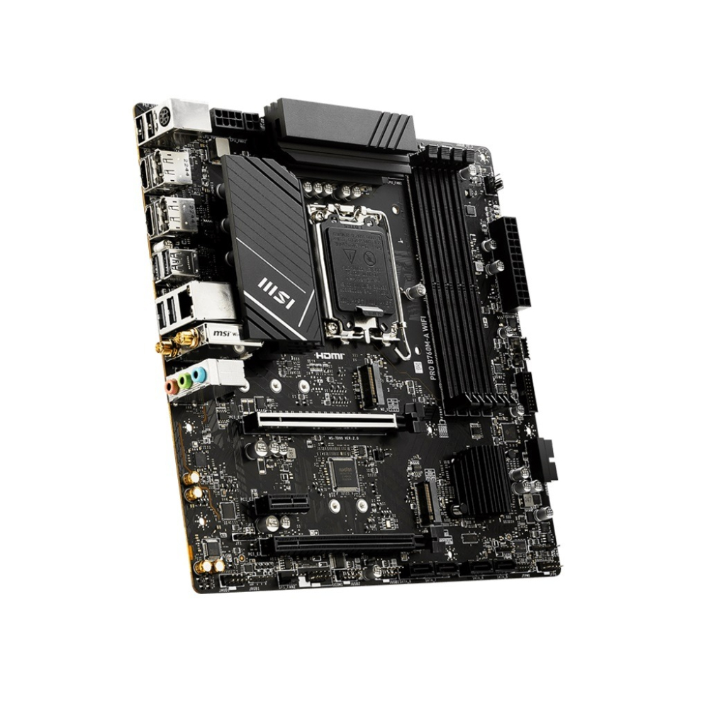 微星 MSI PRO B760M-A WIFI INTEL主機板-細節圖4