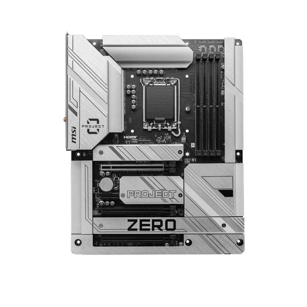 微星 MSI Z790 PROJECT ZERO (背插版-DDR5) INTEL 主機板-細節圖2