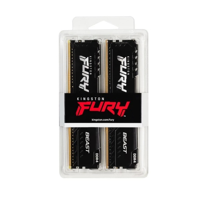 金士頓 FURY Beast 獸獵者 DDR4 3600 64G(32Gx2)超頻記憶體KF436C18BBK2/64-細節圖2