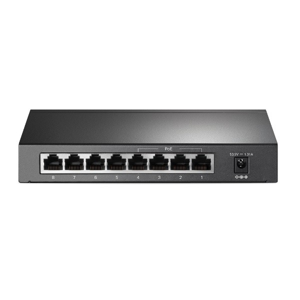 TP-LINK 8埠 Gigabit 桌上型交換器(含4埠PoE) TL-SG1008P(UN)-細節圖2