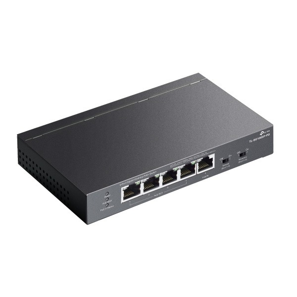 TP-LINK 5埠 Gigabit 桌上型 PoE+ 交換器 TL-SG1005P-PD(UN)-細節圖4