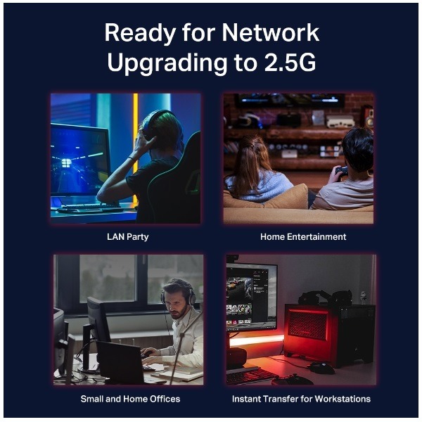 TP-LINK 5埠 2.5G 桌上型交換器 TL-SG105-M2(UN)-細節圖5