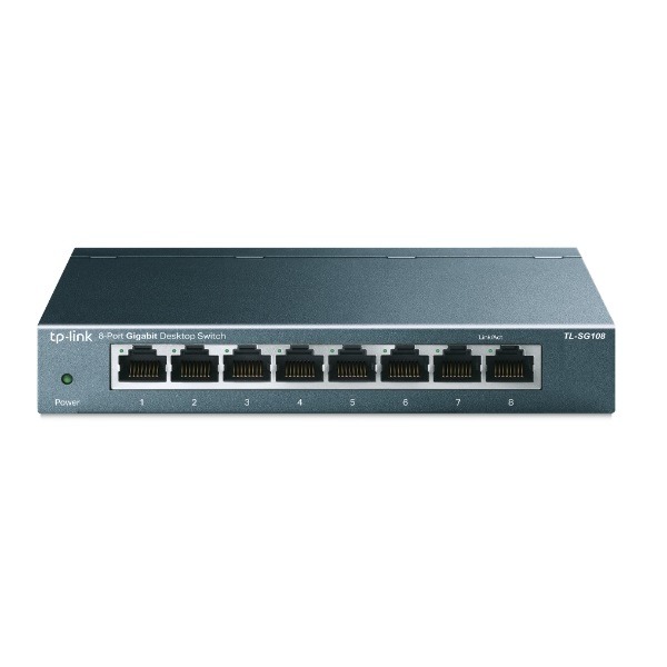 TP-LINK 8埠 專業級Gigabit 交換器 TL-SG108(UN)-細節圖2
