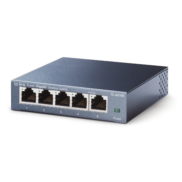 TP-LINK 5埠 專業級 Gigabit 交換器 TL-SG105(UN)-細節圖2