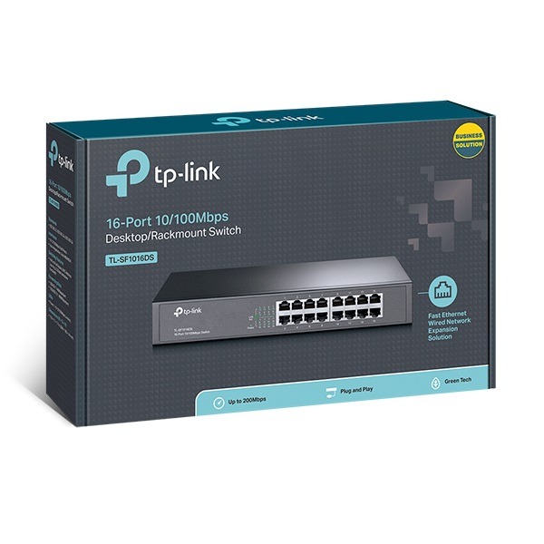 TP-LINK 16埠 10/100Mbps 交換器 TL-SF1016DS(UN)-細節圖4