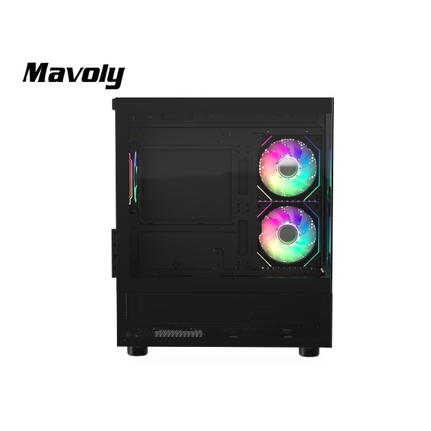 Mavoly 松聖 4070 M-ATX 電腦機殼(黑)-細節圖3