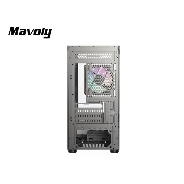 Mavoly 松聖 4070 M-ATX 電腦機殼(黑)-細節圖4