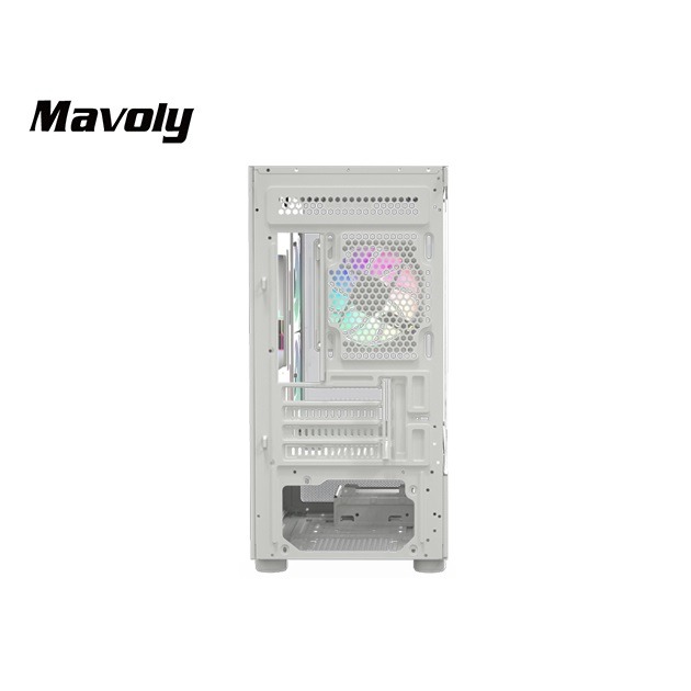 Mavoly 松聖 4070 M-ATX 電腦機殼(白)-細節圖4